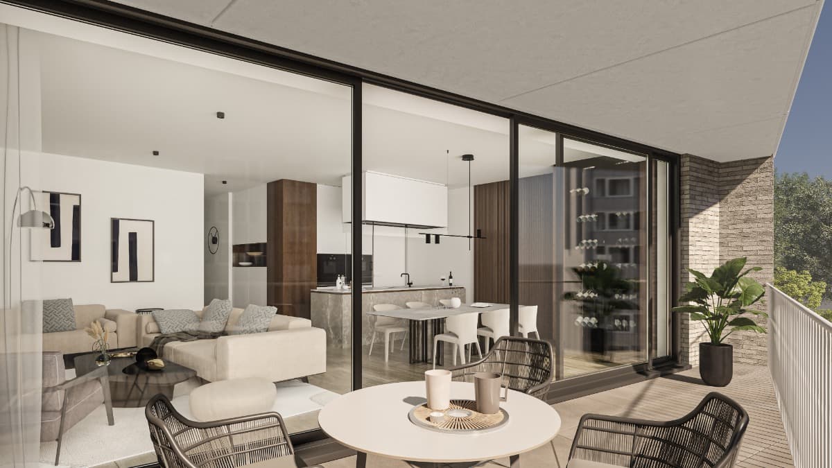 FOX | BEN tweeslaapkameappartement te koop in Gent