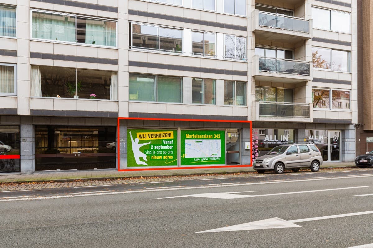 Handelspand/kantoorruimte te huur in Gent