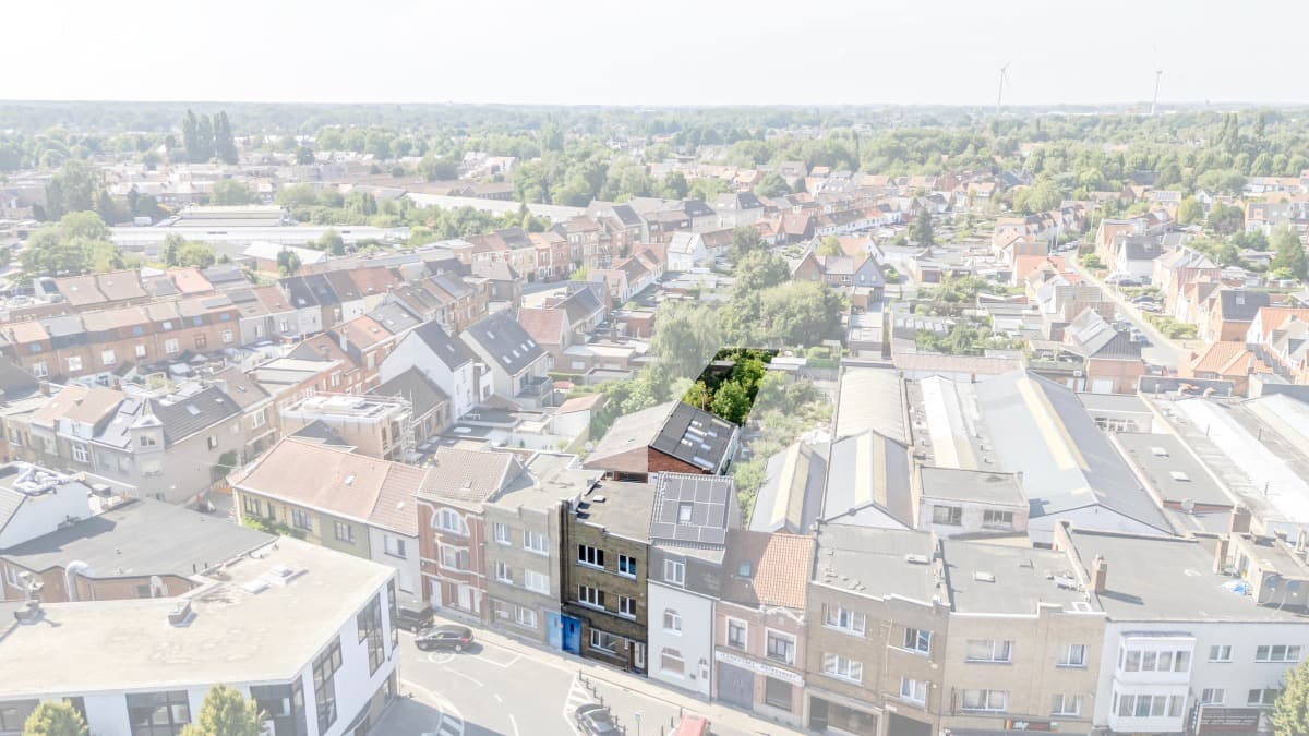 Kangoeroe woning met atelier en tuin in Gent