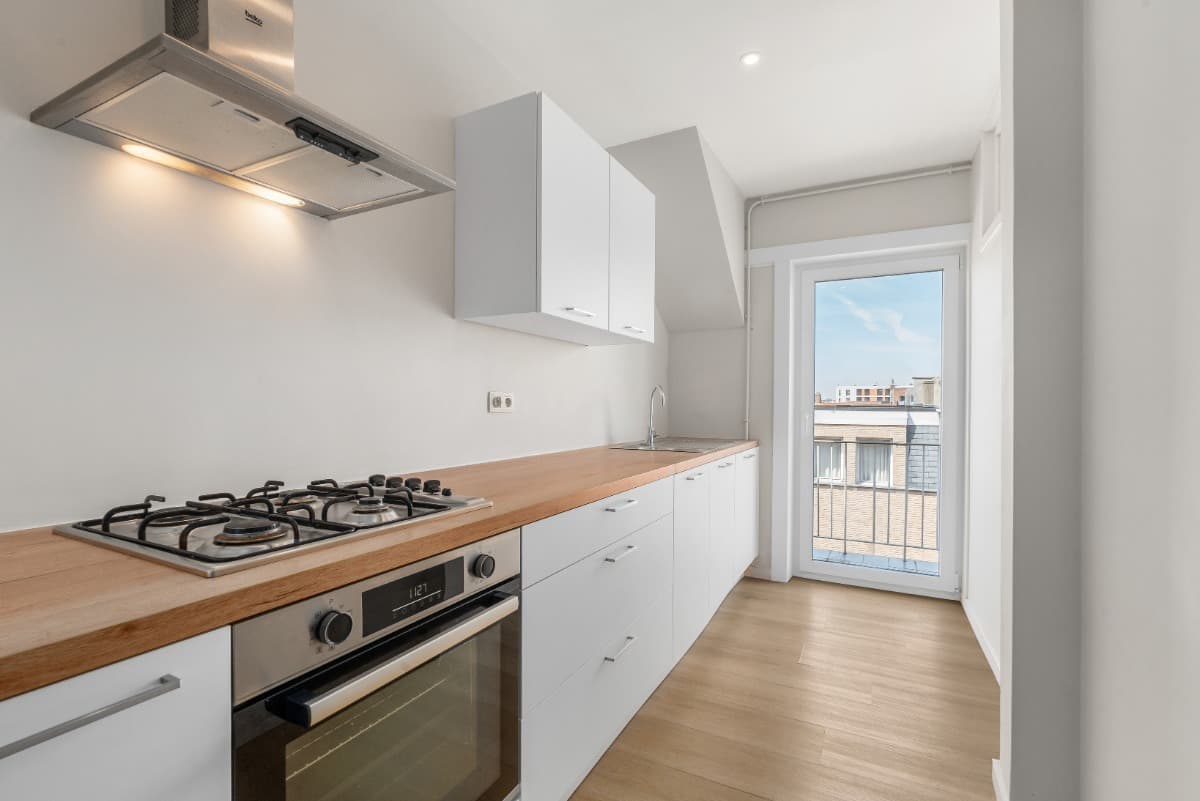 Licht appartement in Oostende zonder syndicus