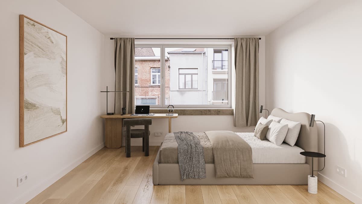 Luxueuze kamer met privébadkamer in Leuven