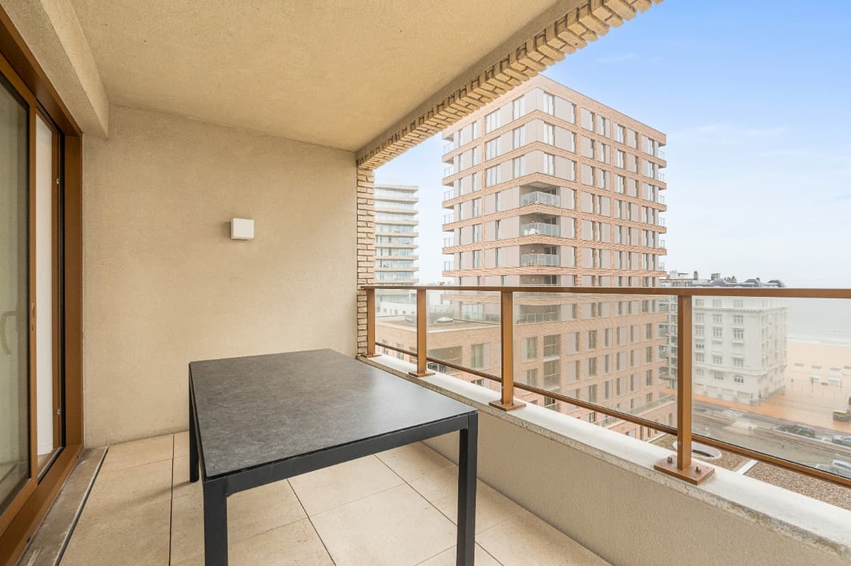 Modern appartement met zeezicht in Oostende