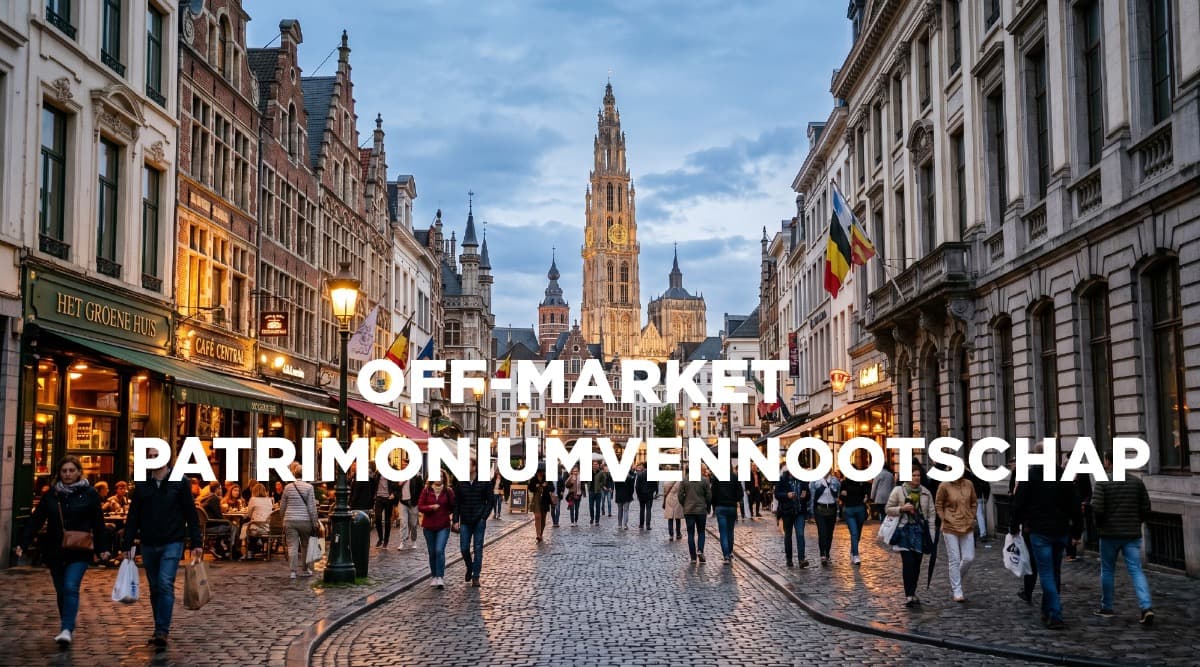 Patrimoniumvennootschap- 4 gebouwen A locaties Antwerpen