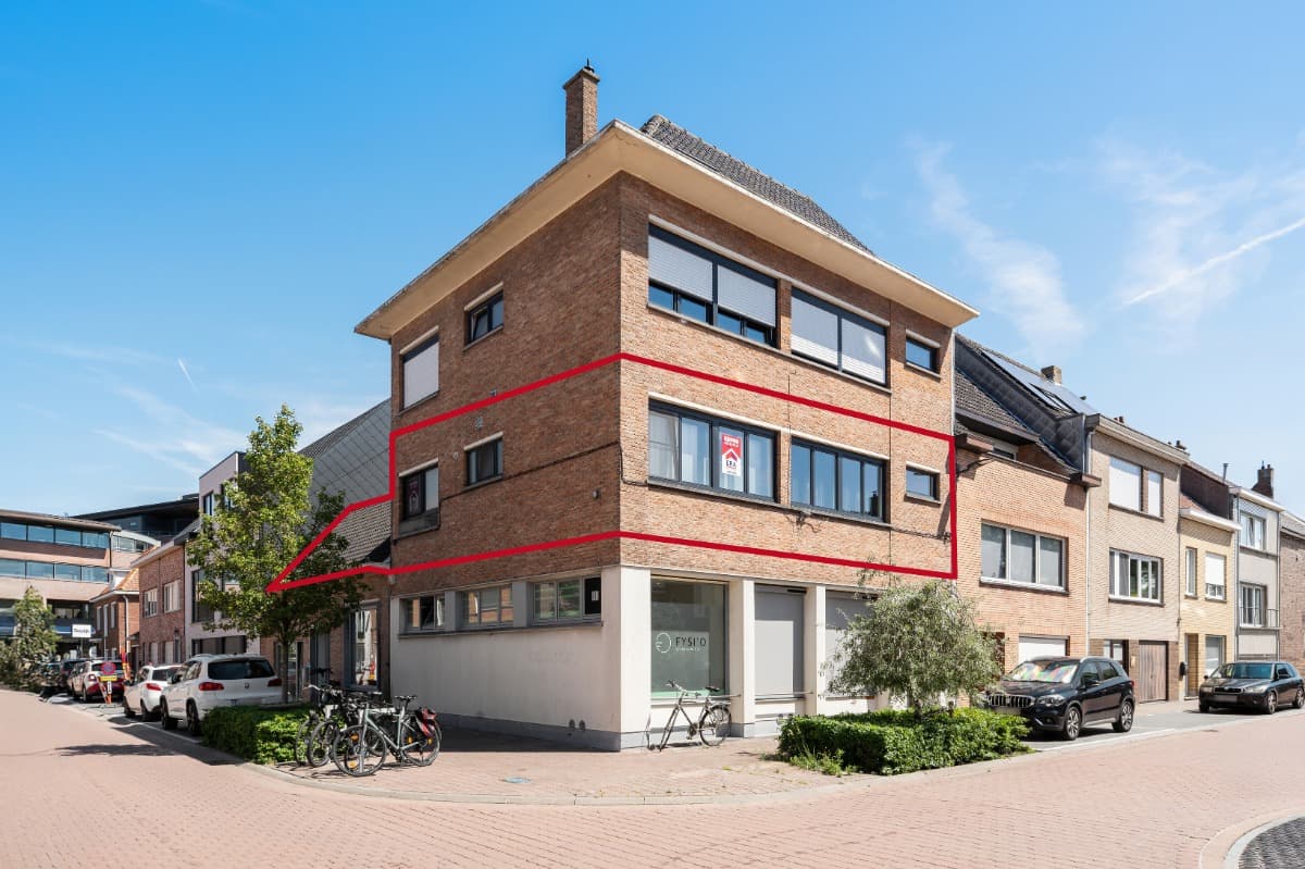 Ruim appartement met groot terras in Oostende