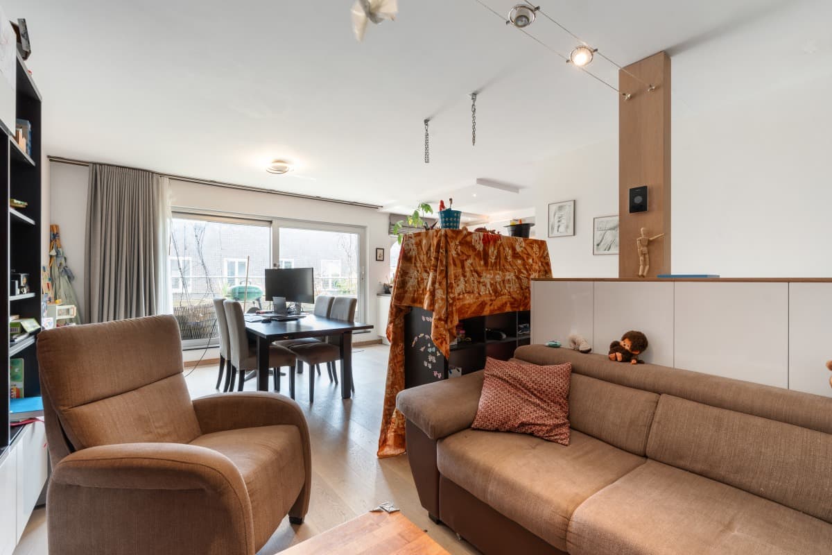 Ruim appartement met terras in Antwerpen.