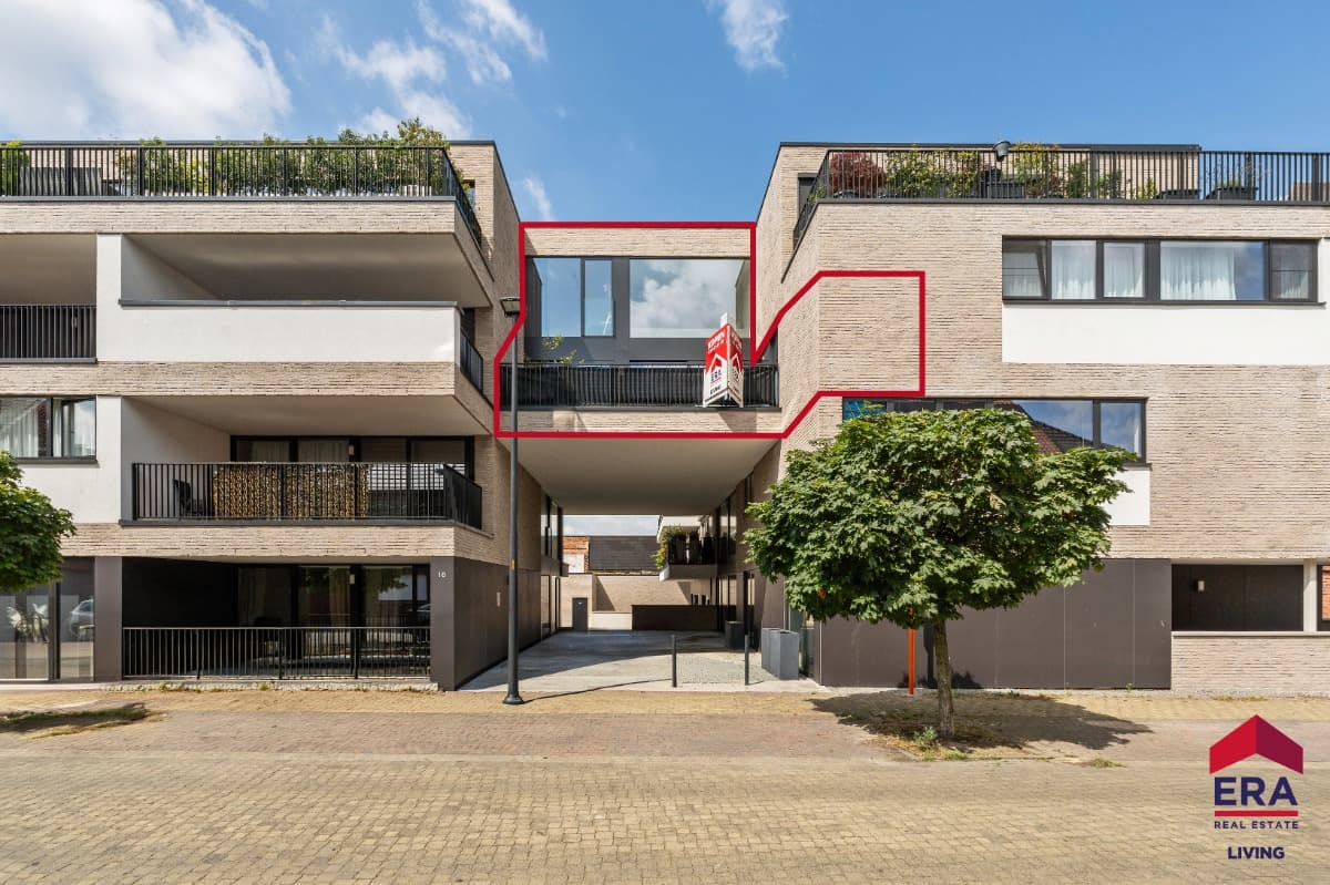 Uniek duplexapp (2020) met 3 terrassen & parking in Aalst