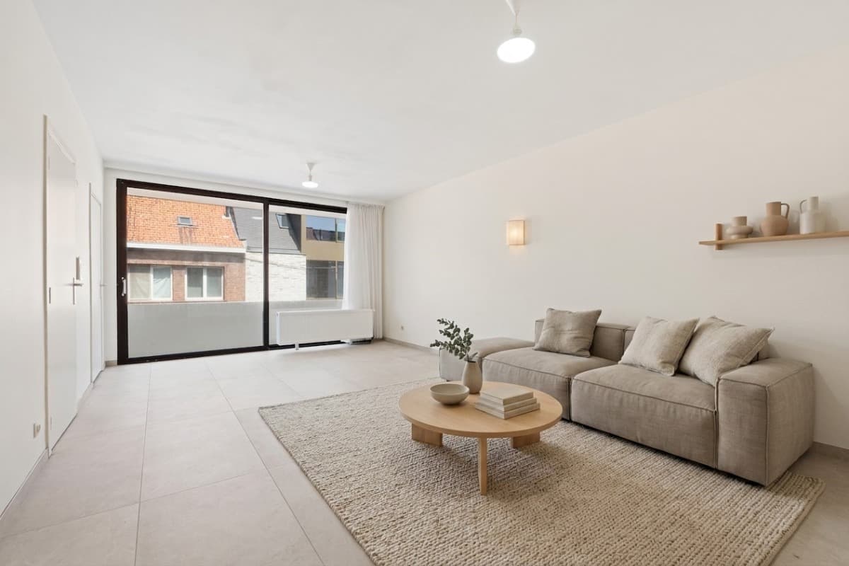 Vernieuwd 3-slaapkamerappartement in Oostende