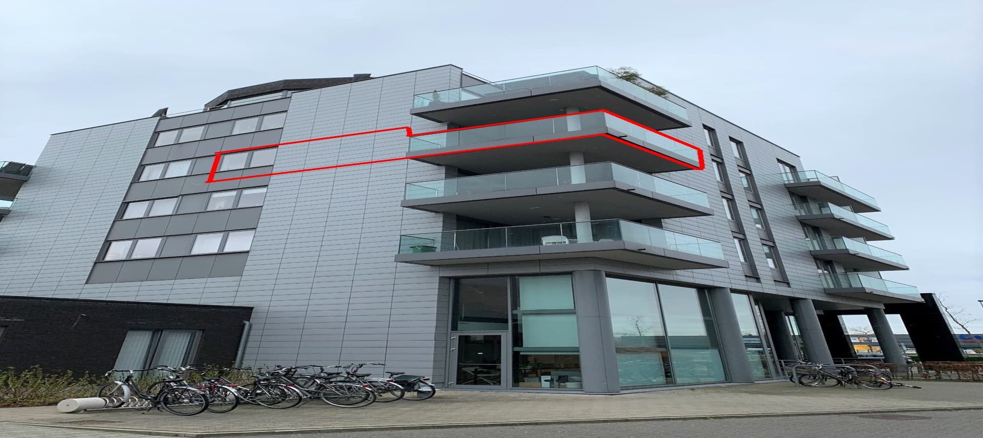 Zeer ruim 2-slpk. appartement nabij het centrum van Hasselt