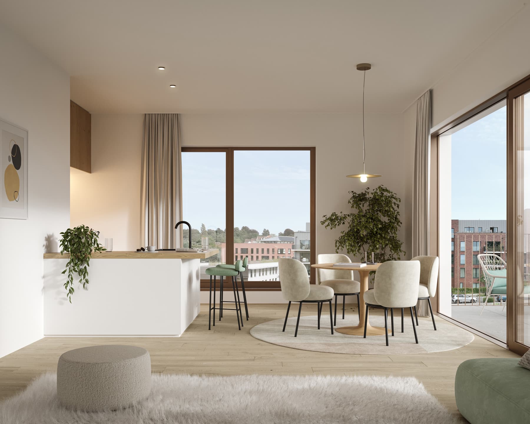Appartement 3 chambres - 1180 Uccle - 7780846 — 7