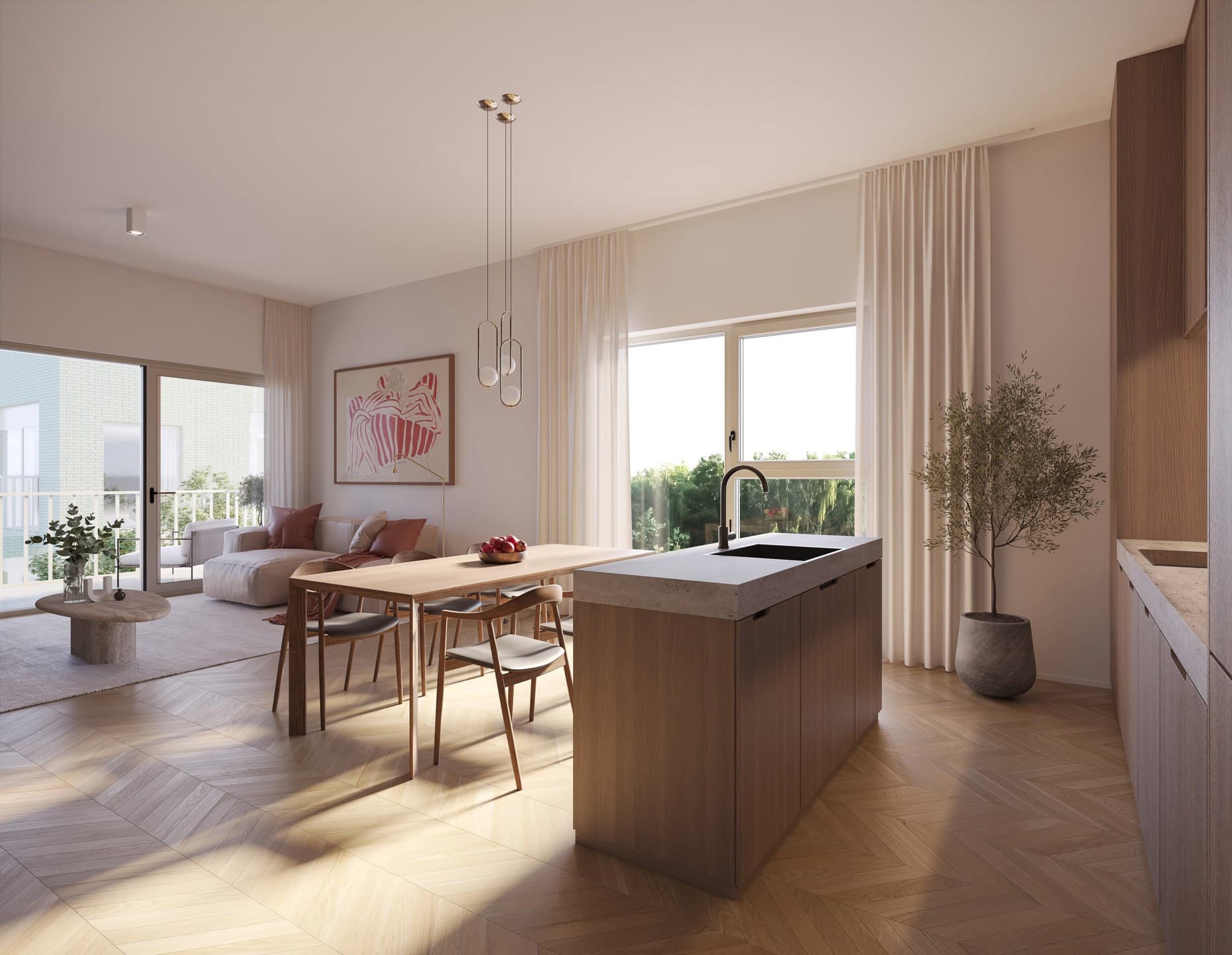 Appartement 2 chambres - 1932 Zaventem Sint-Stevens-Woluwe - 7787459