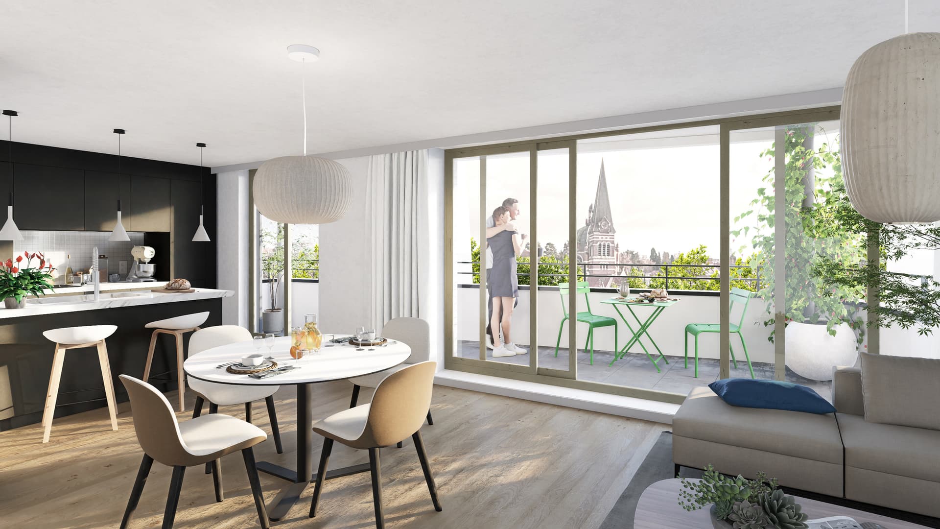 Appartement 1 chambre - 1180 Uccle - 7789859