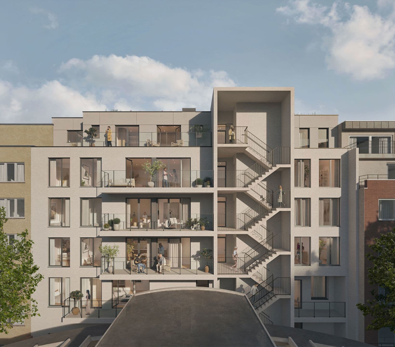 Appartement 3 chambres - 1140 Evere - 7789965 — 3