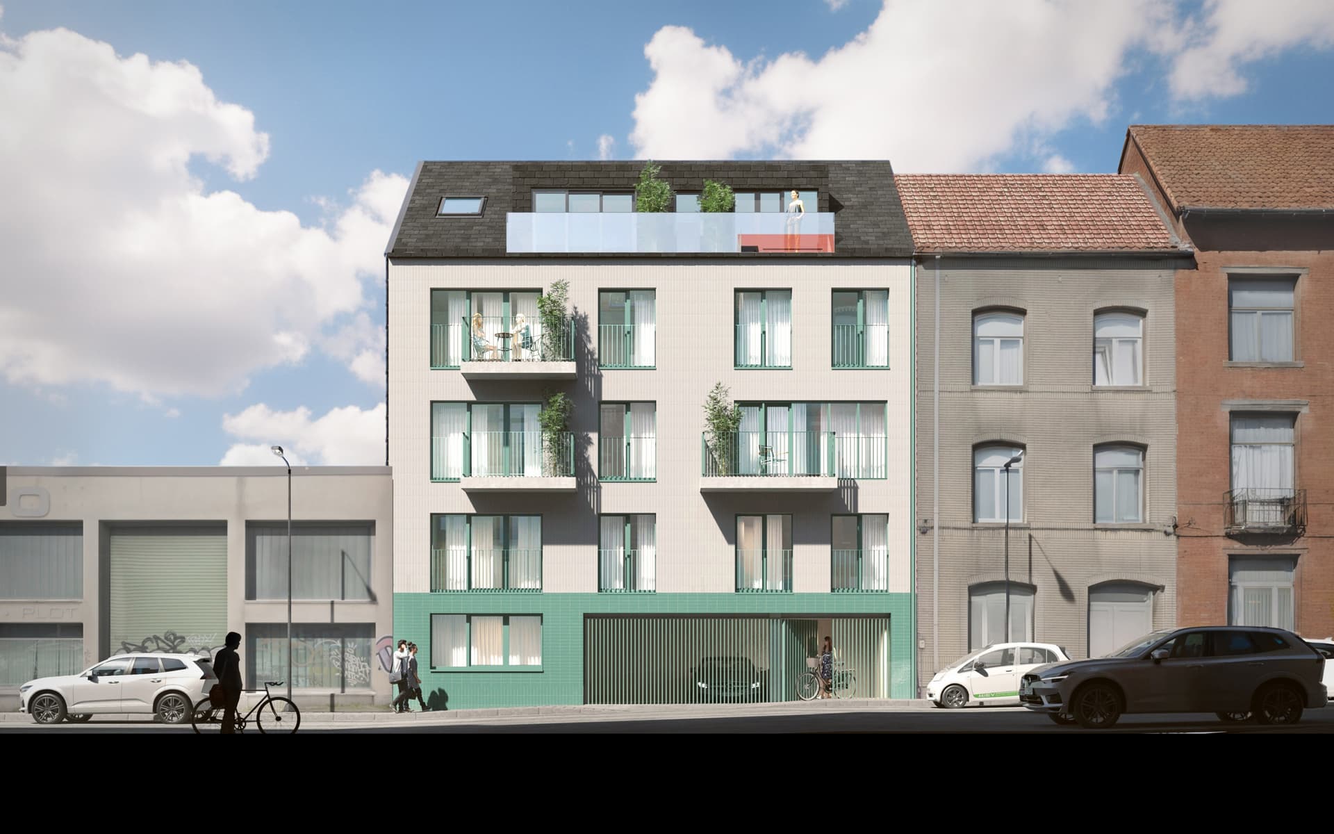 Appartement 1 chambre - 1050 Ixelles - 7793767