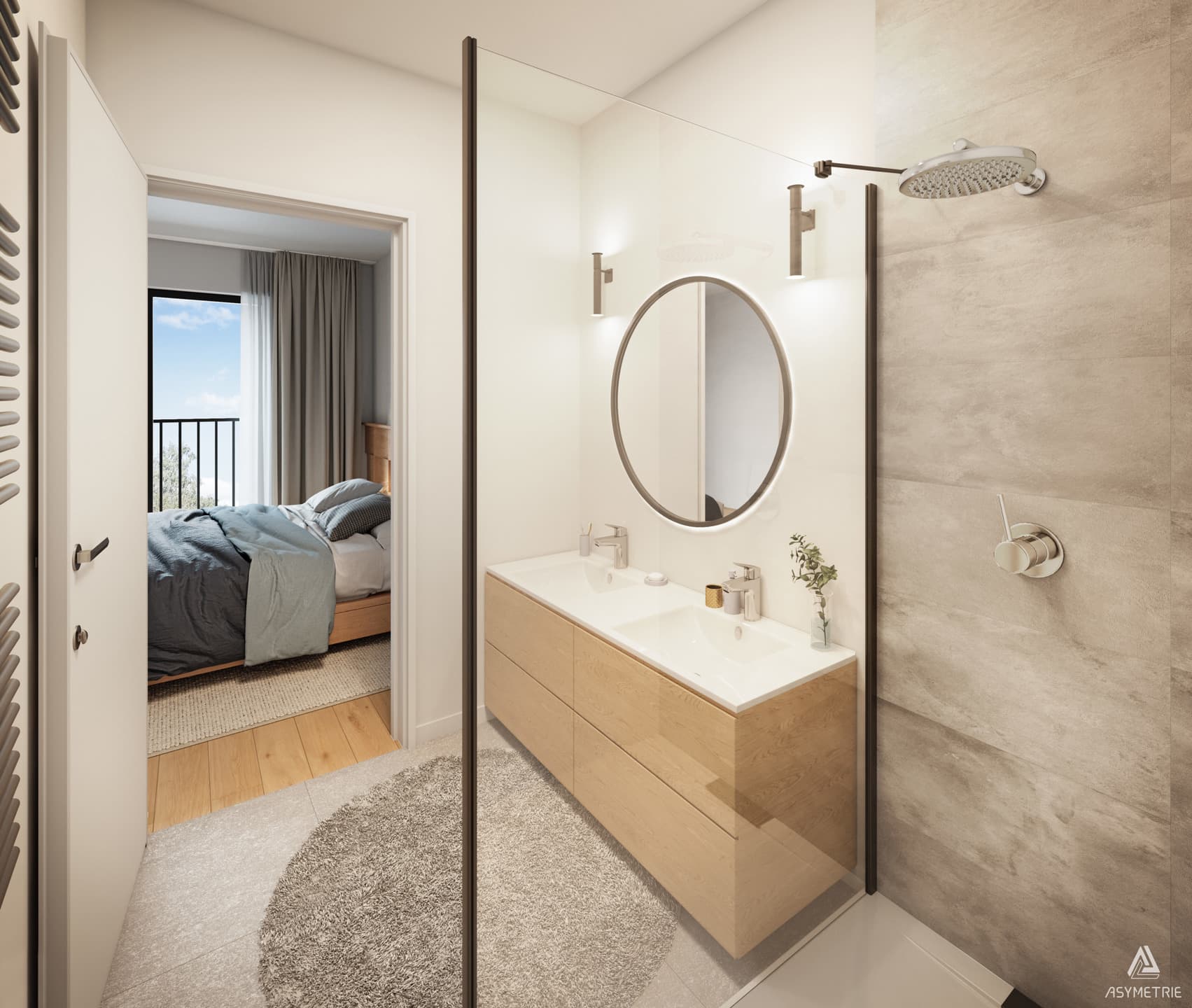 Appartement 1 chambre - 1190 Forest - 7798747 — 3